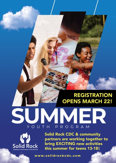 Summer Youth Program Flyer