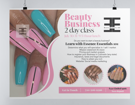 Beauty Business Graphic